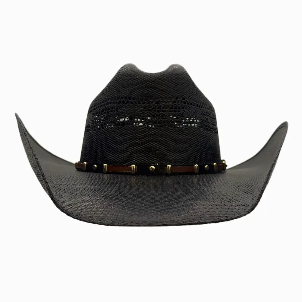 Bangora Straw Western Hat - Style Montana: Cream / SM
