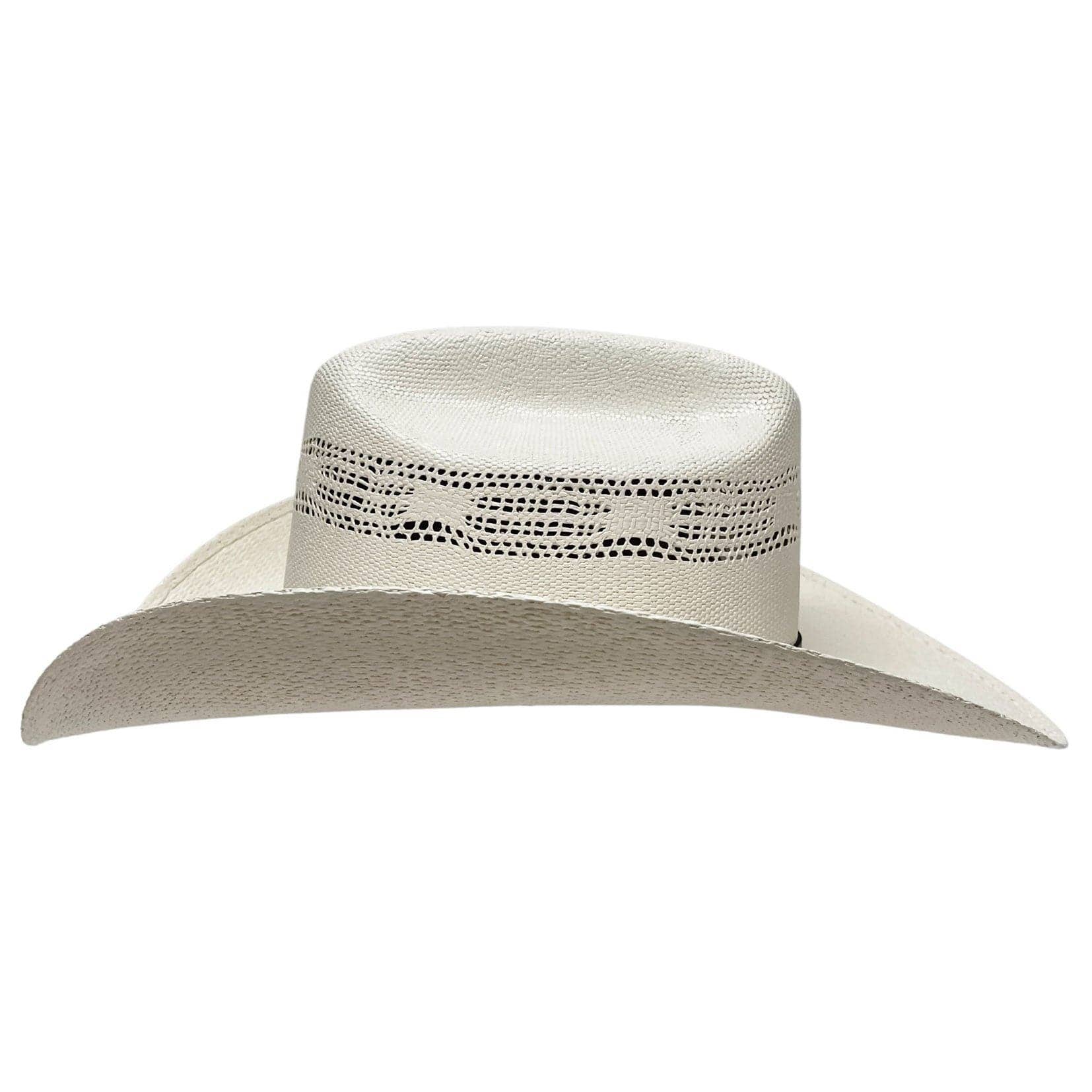 Bangora Straw Western Hat - Style Montana: Cream / SM