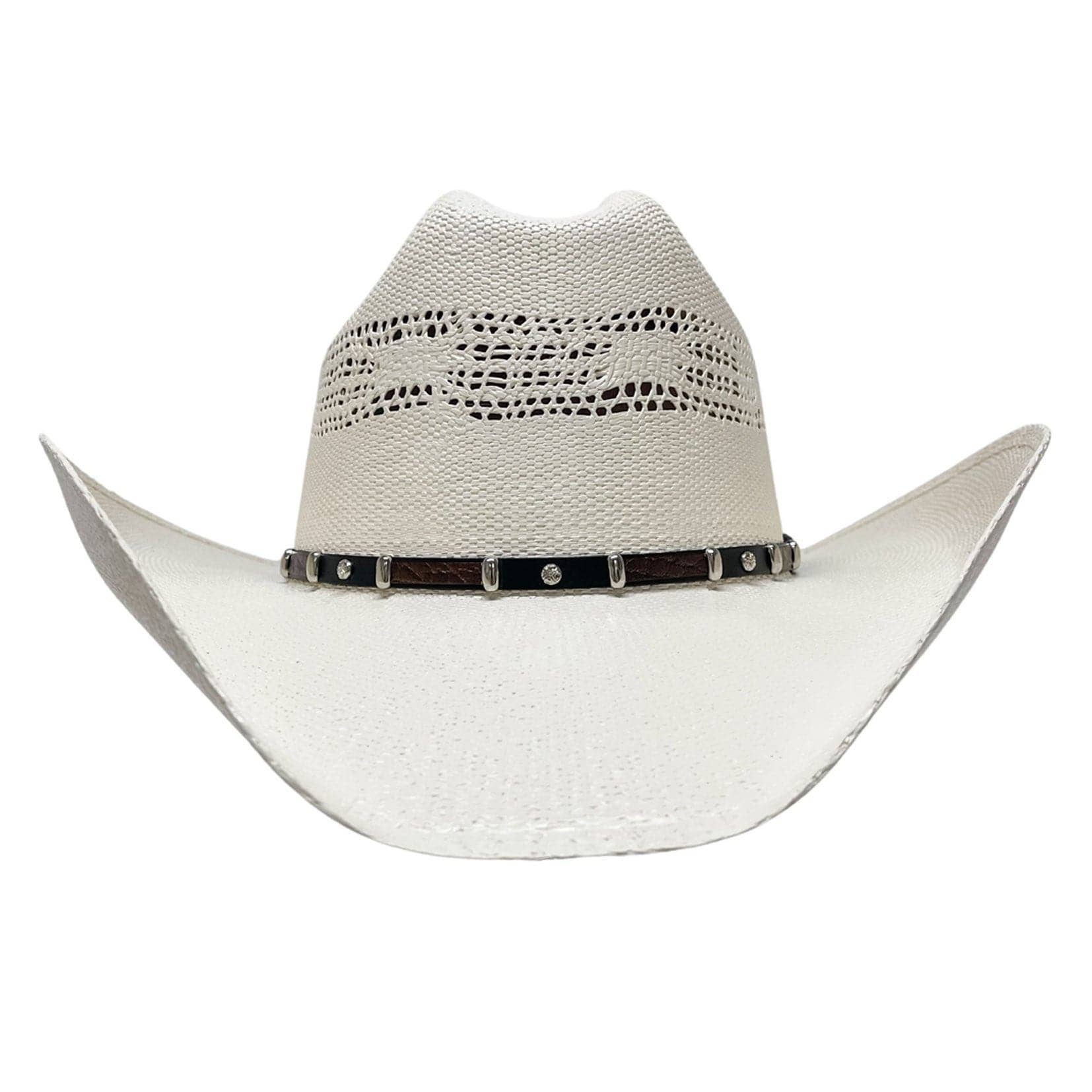 Bangora Straw Western Hat - Style Montana: Cream / SM