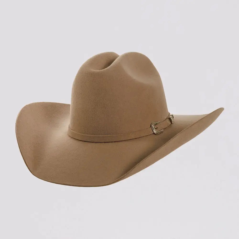 100% Wool Felt Western Cowboy Hat - Style Cattleman: Gunsmoke / SM
