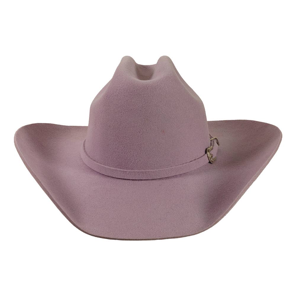 100% Wool Felt Western Cowboy Hat - Style Cattleman: Gunsmoke / MD