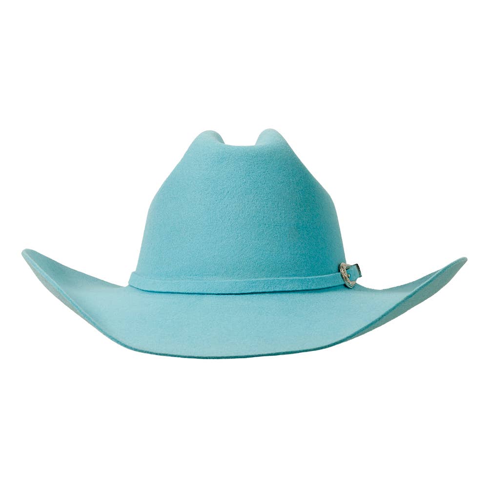 100% Wool Felt Western Cowboy Hat - Style Cattleman: Gunsmoke / MD