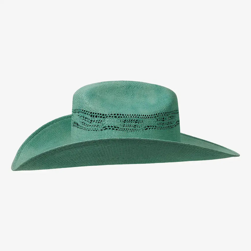 New Western Cowboy Straw Hat- Style American Maverick: Grey / SM