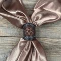 Flower Power Leather Wild Rag Slide #LS281