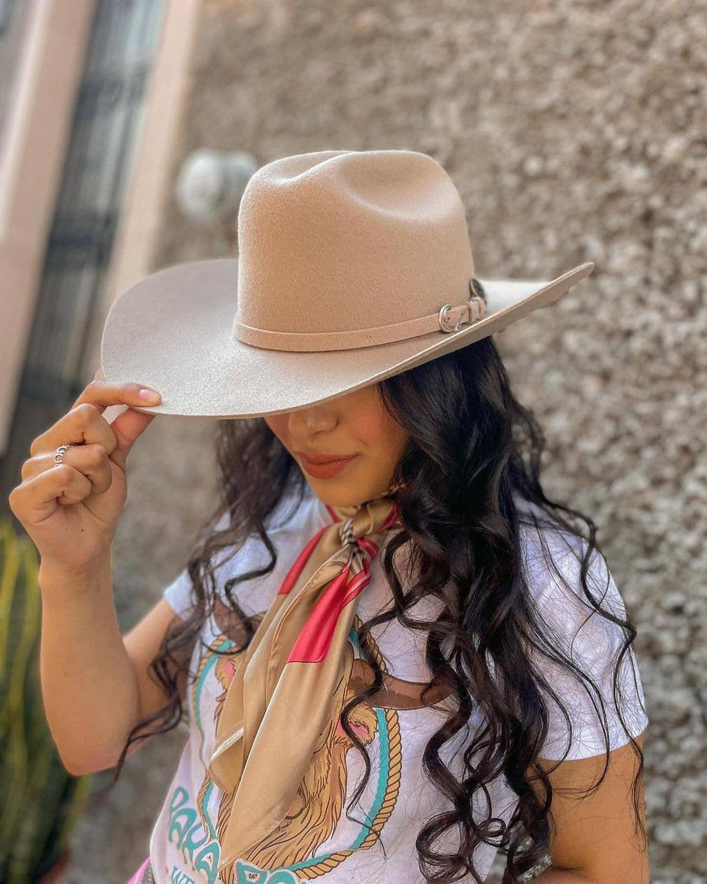 100% Wool Felt Western Cowboy Hat - Style Cattleman: Gunsmoke / MD