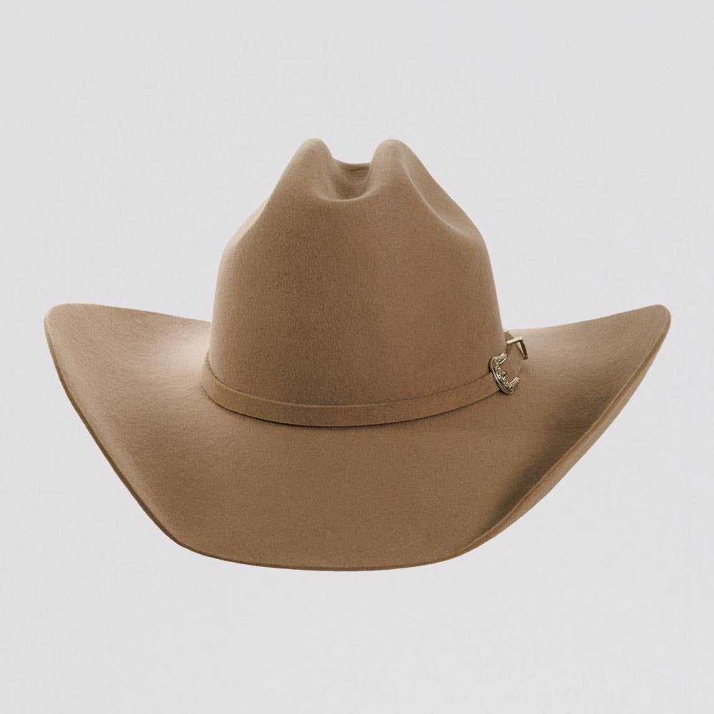 100% Wool Felt Western Cowboy Hat - Style Cattleman: Gunsmoke / SM